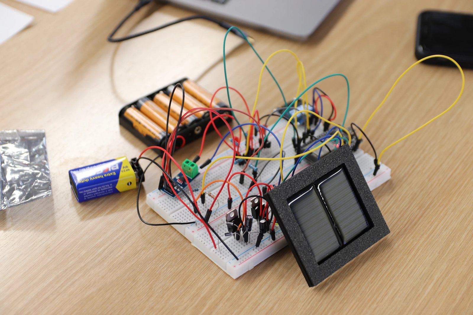 Current measurement breadboard