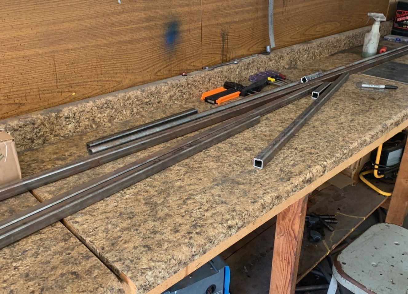 Tube stock cut to length
