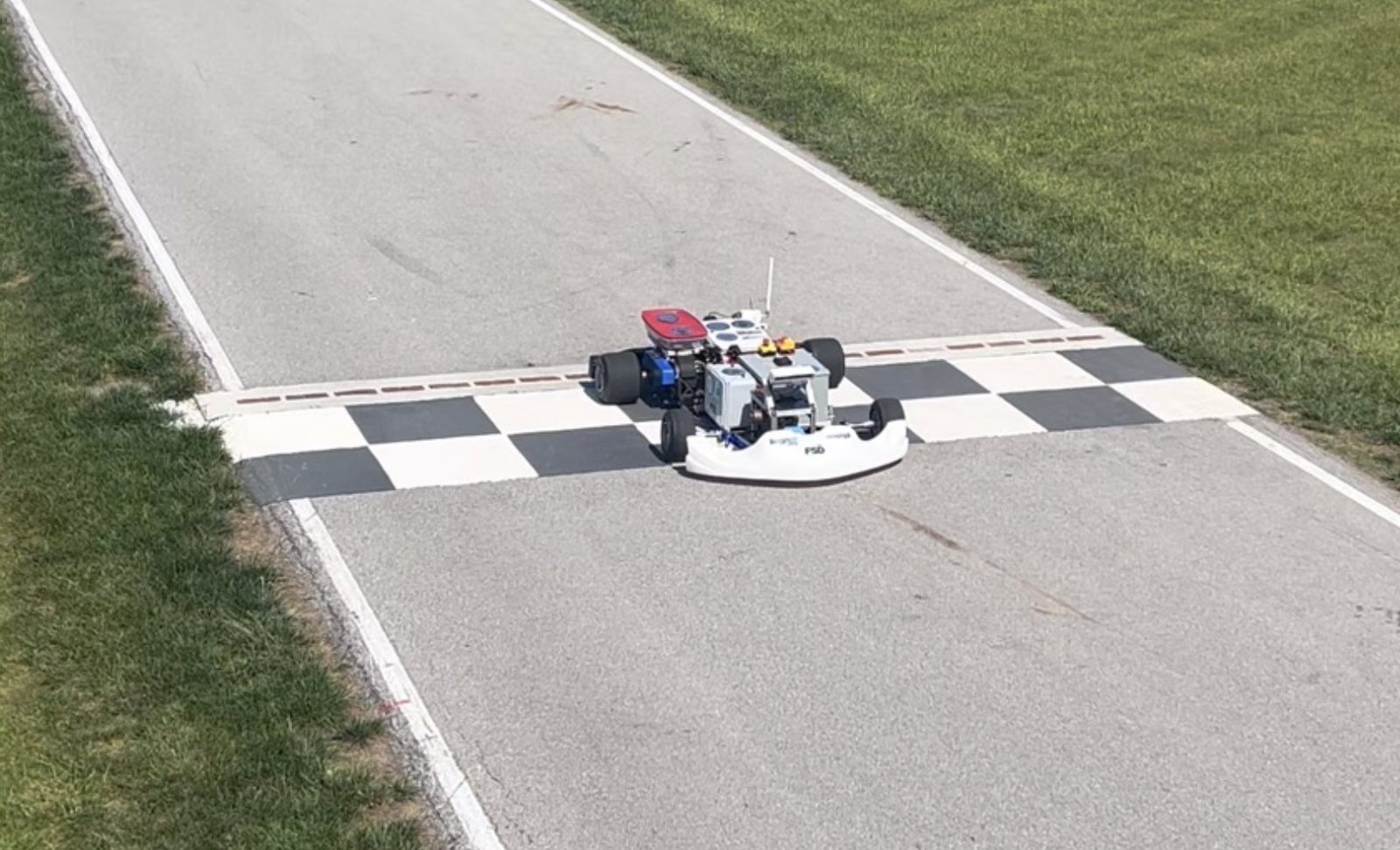 Crossing the line autonomously