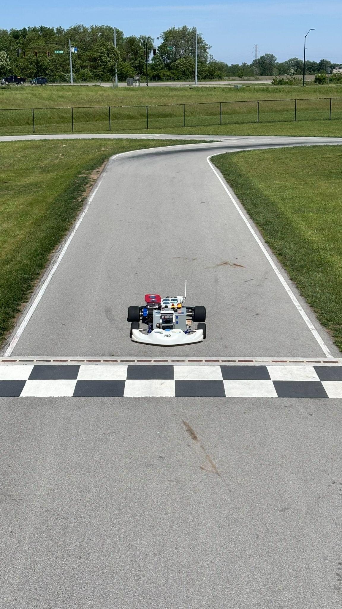On track