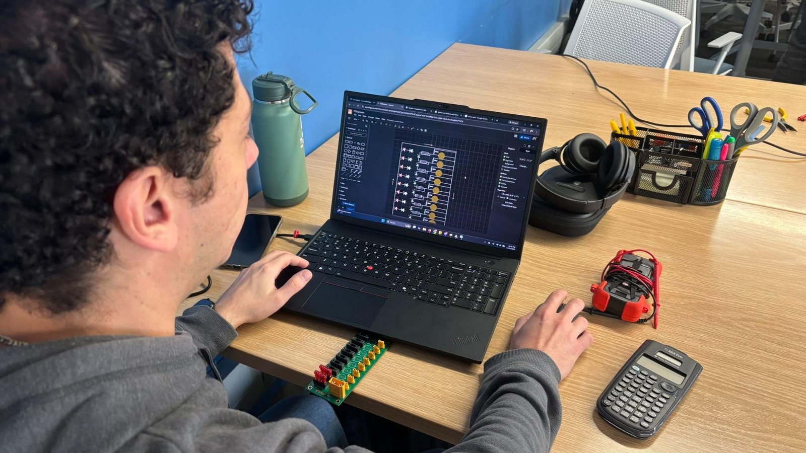 Table-top test of the autonomy stack