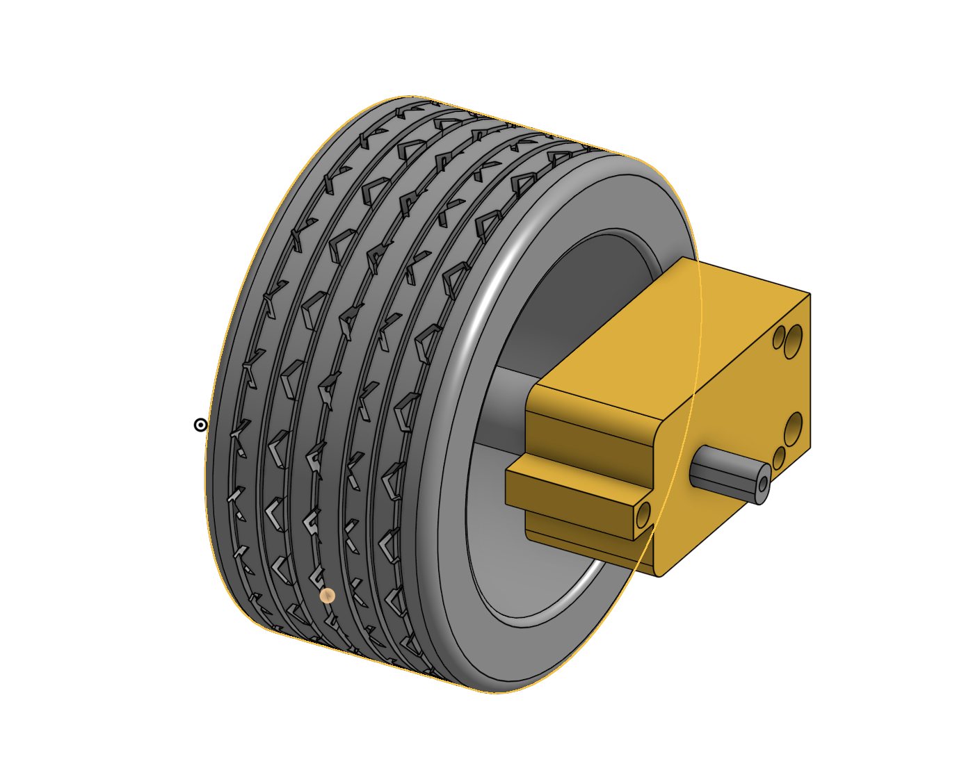 Motor wheel assembly
