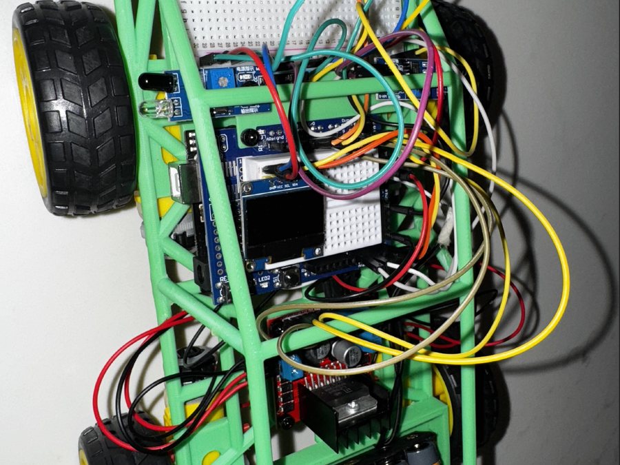 Obstacle-Avoiding RC Car (v3)